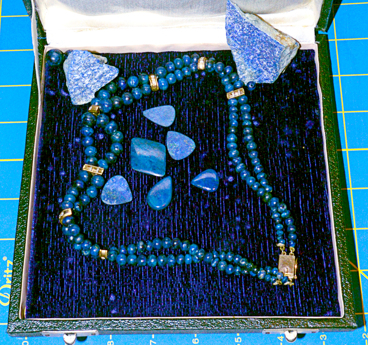 Lapis Lazuli Raw Polished and Worked>