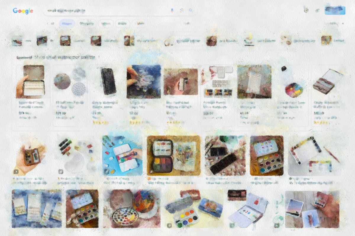 Research For Small Watercolor Palettes for UrbanSketching.jpg ><